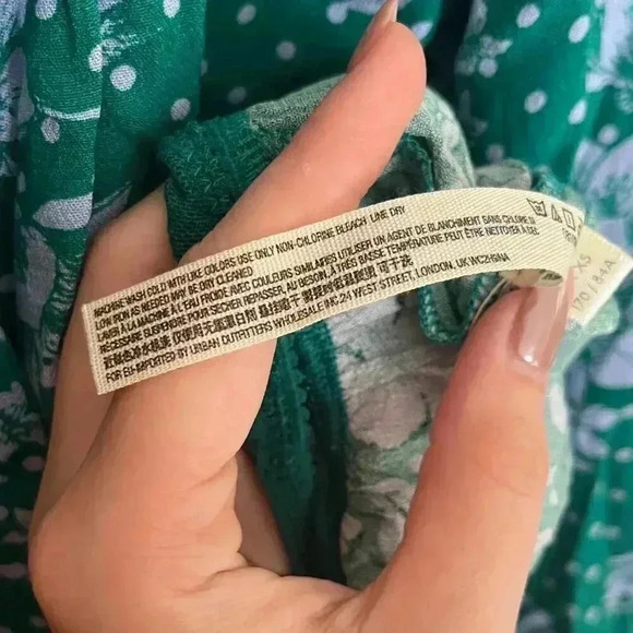 NWT Free People One on One Date Green Floral Bodysuit - Picture 15 of 16